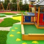 Строительство и обустройство детских площадок.